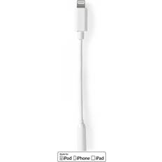 Nedis Lightning Adapter Apple Lightning 8-pin Hunstik Nikkelplateret 10m