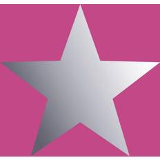 Wallpapers Rasch Metallic Stars Wallpaper Pink Silver 248180