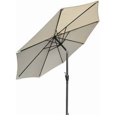 Naturfarvet Parasol Madrid parasol 2 mtr