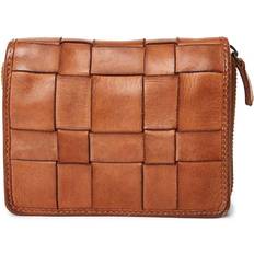 Pia Ries Wallet for Coins and Cards - Cognac