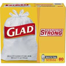 Glad kitchen trash bags Glad Tall Kitchen Quick-Tie® Trash Bags 13 Trash