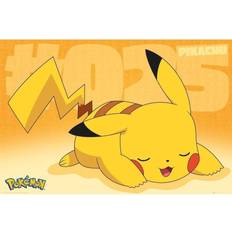 Pokémon Lastenhuone GB Eye Pokemon Poster Pikachu Asleep 91.5 x 61 cm