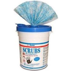 Geles desinfectantes de manos Kema ROCOL 34100 Scrubs Hand Wipes Tub of 72