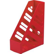 Newspaper Racks Q-CONNECT Magazine Rack Red Newspaper Rack