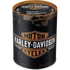 Interieurdecoraties Aucune Harley Davidson spargris