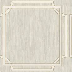 Wallpapers Belgravia Belgravia Decor Grasscloth Geometric Cream Wallpaper