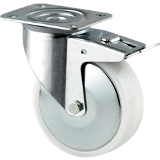 Tente Transporthjul med bremse, nylon Tente 3477UOH125P62