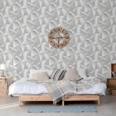 Behangen Dutch Wallcoverings Behang lichtgrijs