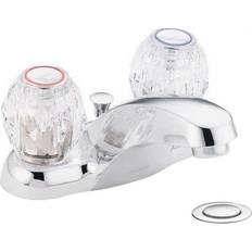 Knob Handle Basin Taps Moen Chateau (64920) Polished Chrome