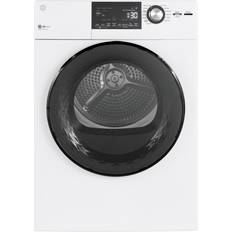GE 4.3 Cu. White Front Vented Basket White, Stainless Steel