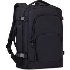 Travel backpack computer Rivacase 8461 Eco Travel Laptop Backpack 17.3” - Black