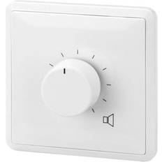 Monacor ELA-volumekontrol ATT-312PEU nødprioritetsrelæ vægmonterede lydstyrker monteret