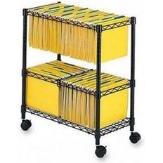 Office Supplies SAFCO Two-Tier Rolling File Cart 25-3/4w