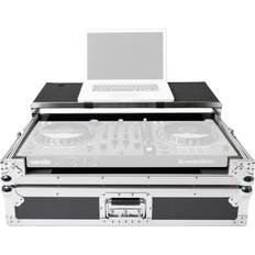 Pioneer ddj flx Magma Workstation Case for Pioneer DDJ-FLX6/DDJ-FLX6-GT Controller, Black/Silver