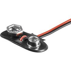 Pro 1x 9V Block battery holder