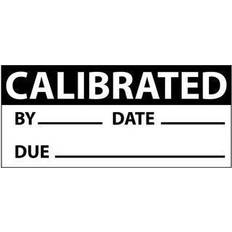 NMC Marker Inspection Labels- Calibrated, Blk/Wht, 1X2