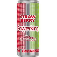 Powerking Vitaminer & Kosttillskott Powerking Strawberry Energidryck 1-pack