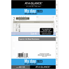 Office Supplies AT-A-GLANCE Daily Planner Refill