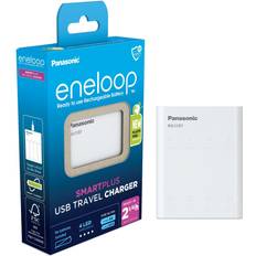 Panasonic eneloop hurtig USB-lader USB input output(Powerbank funktion) BQ-CC87USB