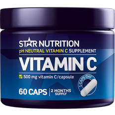 Star Nutrition Vitaminer & Mineraler Star Nutrition Vitamin C, caps 60 stk