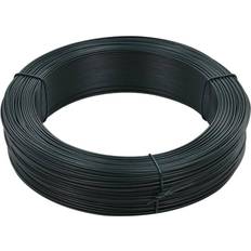 Langat ja Käsityötarvikkeet vidaXL Aidan Kiinnityslanka 250 m 0,9/1,4 mm Teräs Mustanvihreä