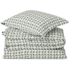 Lexington Holly Printed Duvet Cover Green, White (220x220cm)