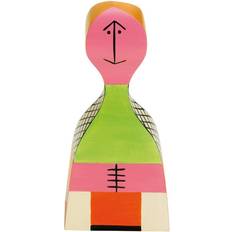 Vitra Wooden Doll No.19 Multifarvet Dekorationsfigur