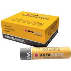 AGFAPHOTO AAA 10-pack Professional batteri Alkaline, 1,5V