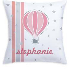 Gray Cushions Hot Air Balloon Pillow In Pink/white White/pink pink