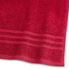 Borganäs Handduk Frotté Basic Badlakan Röd (150x90cm)