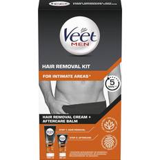 Beroligende Hårfjerningsmiddel Veet Men Hair Removal Kit 2-pack