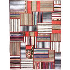 Arkiio Handknuten Patchworkmatta 179x241