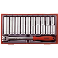 Teng Tools Topnøglesæt lange toppe tt1211-p Topnøgle