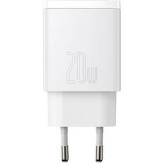 Compact charger fast charger USB/USB Type C 20W 3A Power Delivery Quick Charge 3.0 white (CCXJ-B02)
