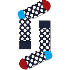 Happy Socks Big Dot Snowman Gift Box, Navy/white