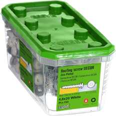 Essve Farmerskrue 4.8 x 20 mm TX25 250 Hvid