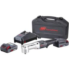 Impact Wrenches Ingersoll Rand W5330 20V 3/8" Cordless Right Angle Tool, Kit with tool/charger/case/2 batteries