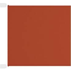 Be Basic Lodret Markise 140x420 cm Oxfordstof Terrakottafarvet