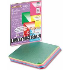 Giallo Scrapbooking Pacon 109131 Reminiscence Card Stock- 65lb- Assorted Parchment Colors- Letter- 50 Sheets/Pack