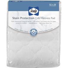 Mattress Covers Sealy Stain Protection Waterproof Fitted Toddler Baby Crib Mattress Pad Cover