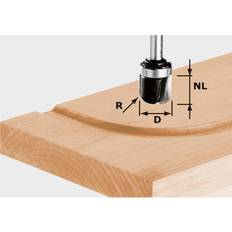 Festool Hålkärlsfräs 6,4/16/53 mm med kullager