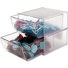 Desktop Organizers & Storage Deflecto 350101 Cube with 2