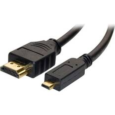 4XEM Micro HDMI To HDMI Cable, 15'