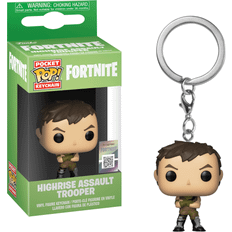 Fortnite nyckelring Funko Pocket POP! Fortnite Highrise Assault Trooper