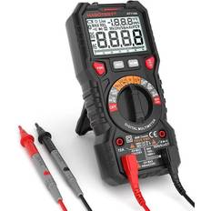 Detektorer på tilbud HT118A digital multimeter with flashlight, True RMS, NCV