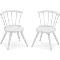 Gold Chair Delta Children Windsor Kids Chairs In Bianca White