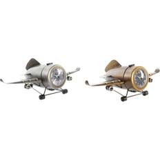 Jern Dekorationsfigurer Dkd Home Decor Fly Jern 42 x 23 x 14 cm Set af 2 Dekorationsfigur