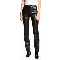 Chisel Faux-Leather Trousers
