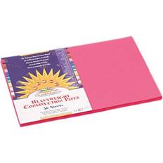 Rosa Artigianato Construction Paper, 58 lbs. 12 x 18, Hot Pink, 50 Sheets/Pack