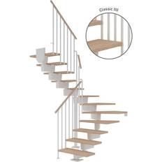 Dolle Dubai Halvsving Hvid 9016-CLASSIC IIII 238-294 cm